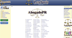 Desktop Screenshot of profesionales.lexjuris.net