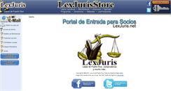Desktop Screenshot of lexjuris.net